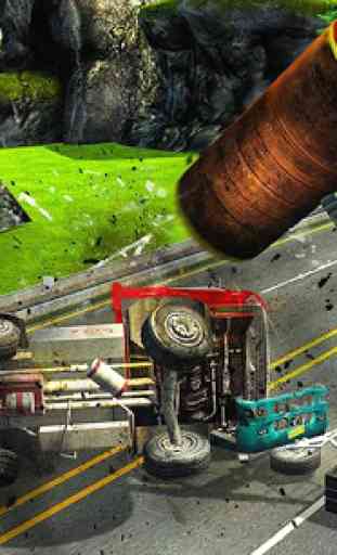 Speed ​​Bump Car Crash Simulator: Beam Damage Driv 3