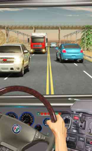 Traffic Highway Truck Racing - Truck Driving 3
