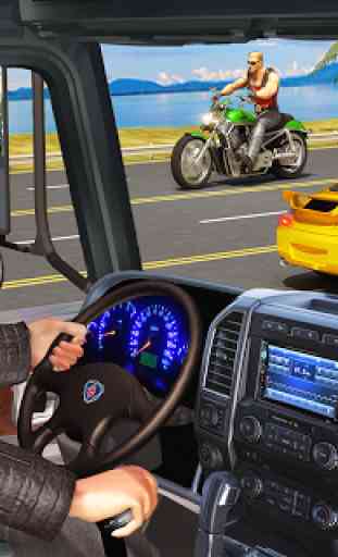 Traffic Highway Truck Racing - Truck Driving 4