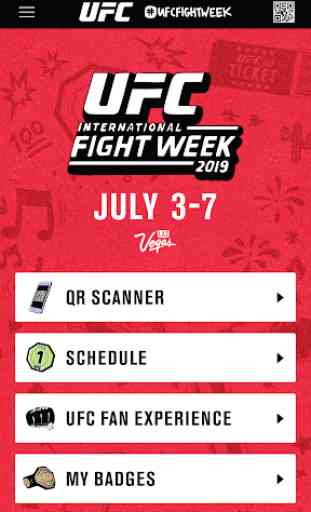 UFC Fight Week 1