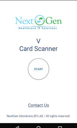 V Card Scanner : Scan your business card 1