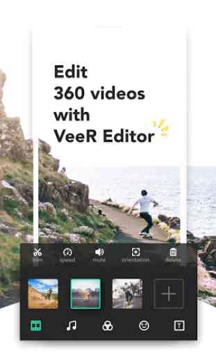 VeeR VR Editor - Edite Videos em 360 ° 3
