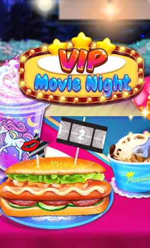 VIP Movie Night Food Party: Faça comida! 1