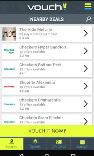 Vouch - Coupons, Vouchers and Deals South Africa 3