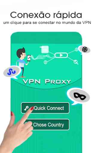 VPN - Mestre de Proteção Proxy com Hotspot VPN 1