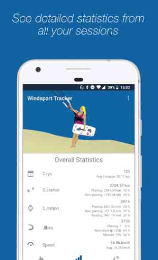 WindsportTracker - GPS Windsurfing & Kitesurfing 2