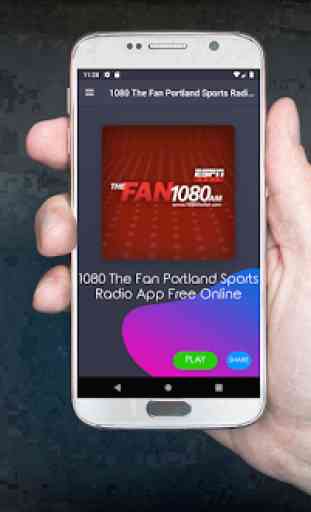 1080 The Fan Portland Sports Radio App Free Online 1