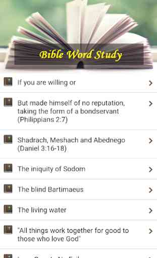 Bible Word Study 2