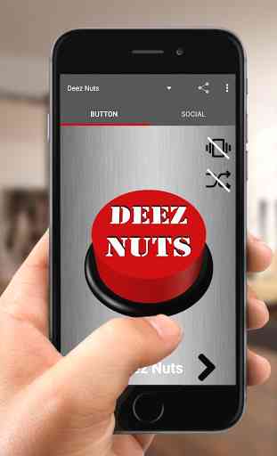 Botão Sonoro Deez Nuts 1