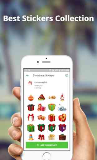 Christmas Stickers for WhatsApp, WAStickerApps 4