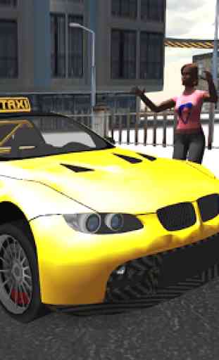 City Taxi Driving Simulator 3D 4