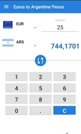 Euro to Argentine Peso / EUR to ARS Converter 2
