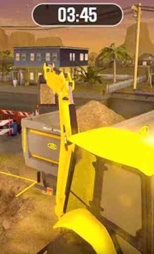 Excavator Dump Truck- Construction City Road Build 1