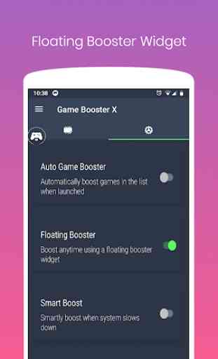 Game Booster X: Game Play Optimizer 2