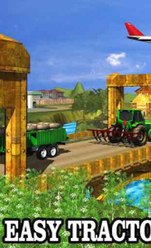 jogo de condução de colheita de culturas de trator 1