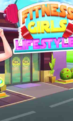 Jogos de fitness de estilo de vida das meninas 1