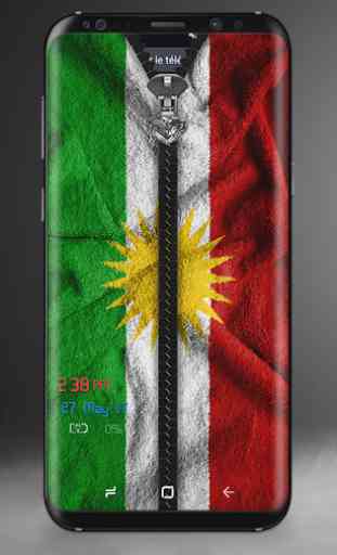 Kurdistan Flag for Kurdish 1
