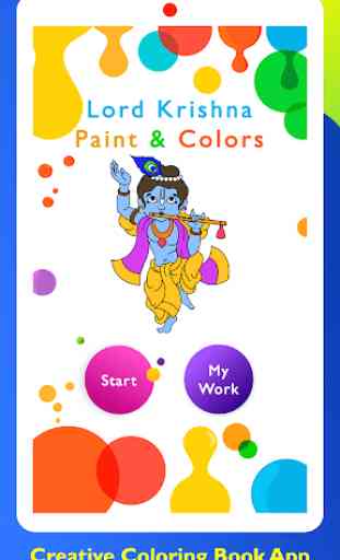 Lord Krishna Paint and Colors 1