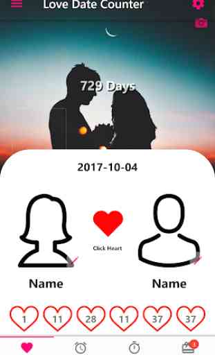 Love Date Counter 1