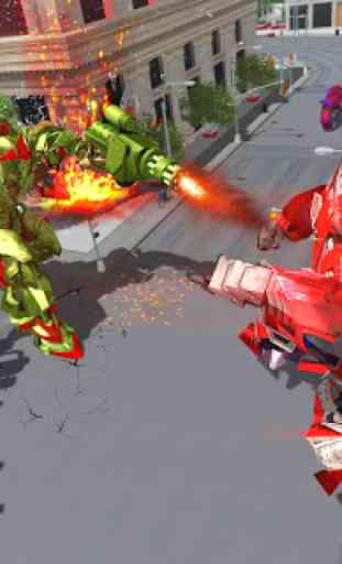 Multi Robot Hero: Deadly Flying Dragon Simulator 2