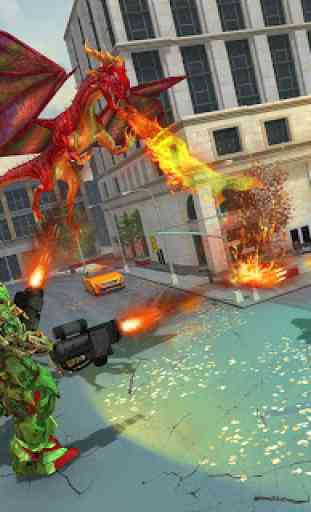 Multi Robot Hero: Deadly Flying Dragon Simulator 4