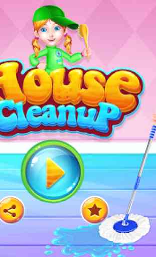 My Messy Home Cleanup - Jogo de Limpeza de Meninas 1