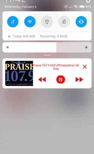 Praise philly 107.9 Gospel Radio Station 4