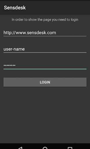 SensDesk Mobile 1