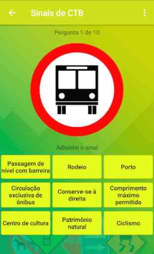 Sinais de trânsito do Brasil: quiz sobre CTB 2