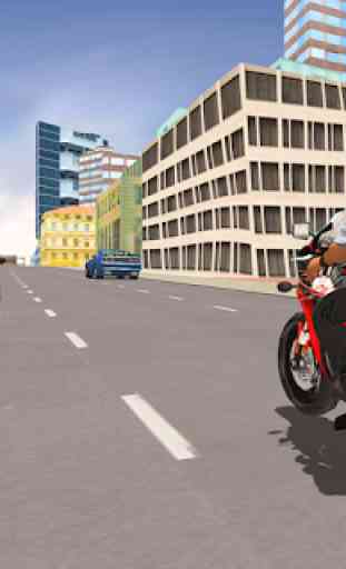 Super dublê herói bicicleta simulador 3d 1