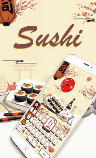 Sushi Keyboard Theme 2