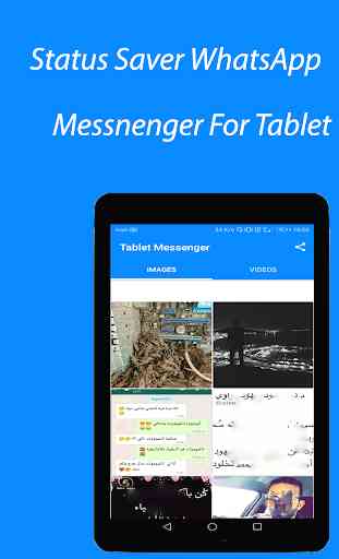 Tablet para Messenger 4