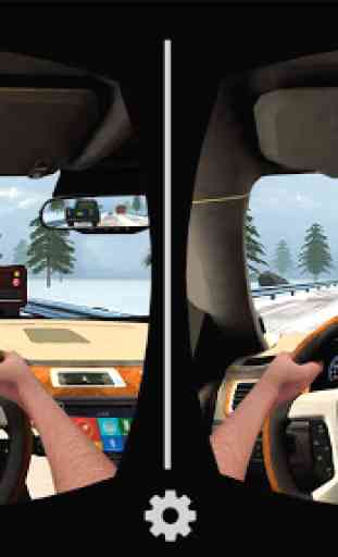 Tráfego VR Racing Racing In Driving Car: Virtual 1