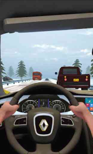 Tráfego VR Racing Racing In Driving Car: Virtual 2