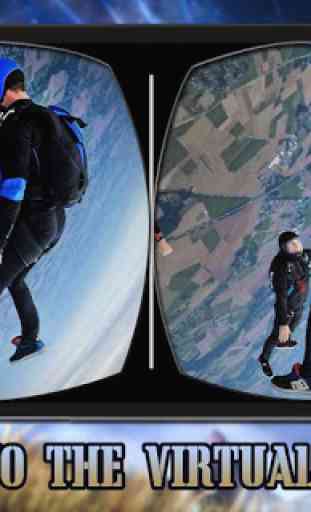 VR 360 Sky Diving Fun Videos 1