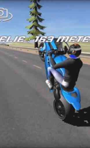 Wheelie Rider 3D - Traffic rider wheelies rider 3