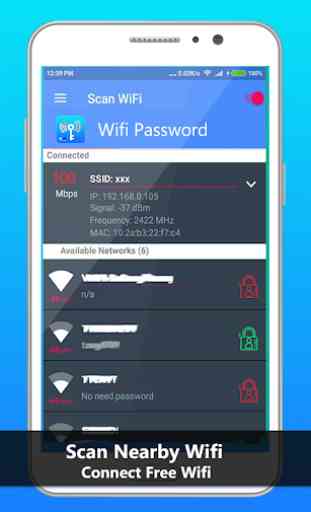 WiFi Password Master & Internet Speed Test Meter 3