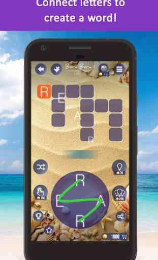 Word Beach: Puzzles Procura de Palavras Divertidos 2