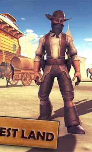 Xerife do Oeste: caça à recompensa cowboy 4