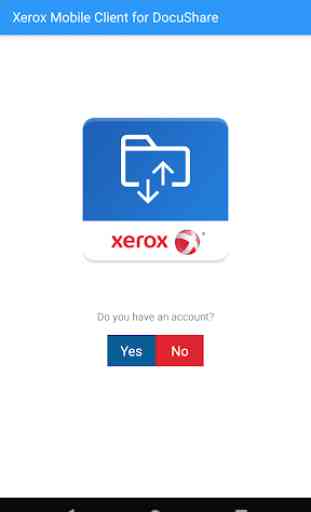 Xerox Mobile for DocuShare 1