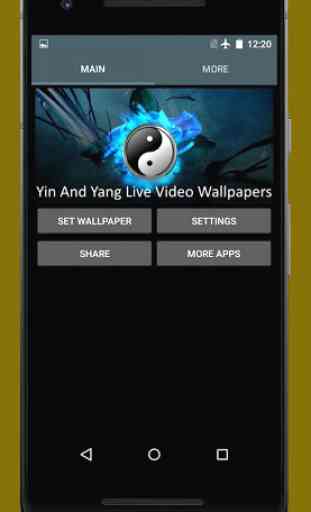 Yin And Yang Live Video Wallpaper 3