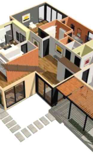 100 Melhores Planos de Casa 3D Minimalistas 2