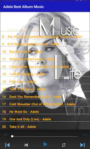 Adele Best Album Music 3