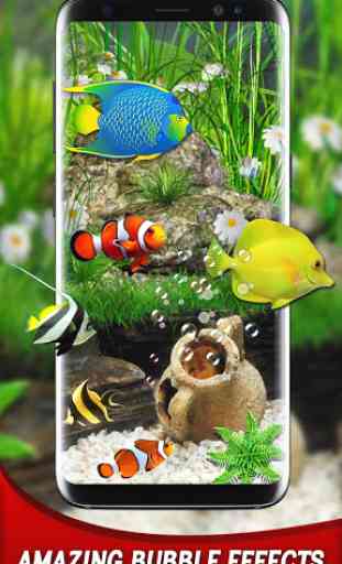 Aquarium Live Fish Wallpaper 2