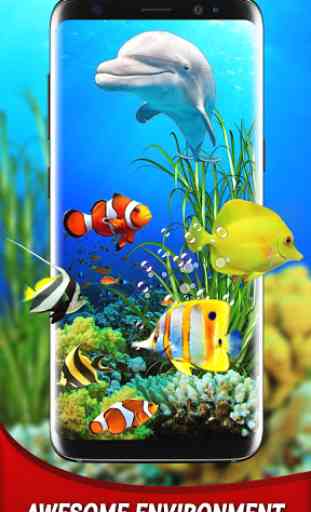 Aquarium Live Fish Wallpaper 4