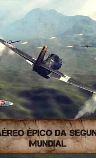 Aviões da 2 Guerra Mundial: Jogo de Combate Aéreo 2