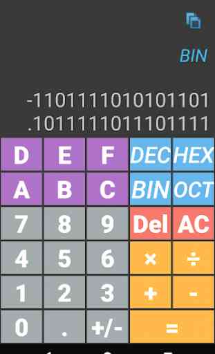 Binary Calculator and Converter 2