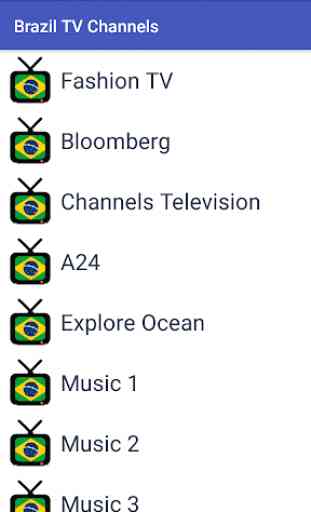 Brazil TV Channels 1