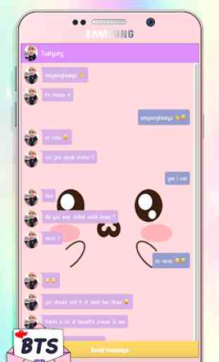BTS Messenger! Chat Simulation 2