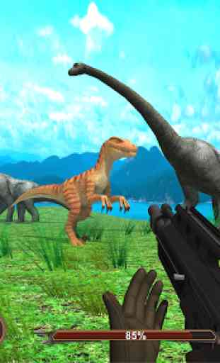Caçador de dinossauro 2019 - escapar ou atirar 4